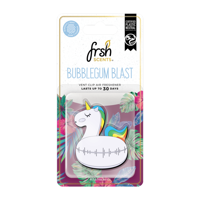 Bubblegum Blast 3D Unicorn Vent Air Freshener
