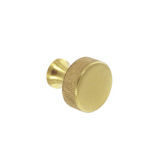 Solid Brass Knurled Knob 32mm