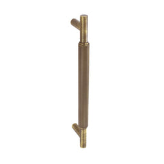 Solid Brass Knurled Handle 160mm