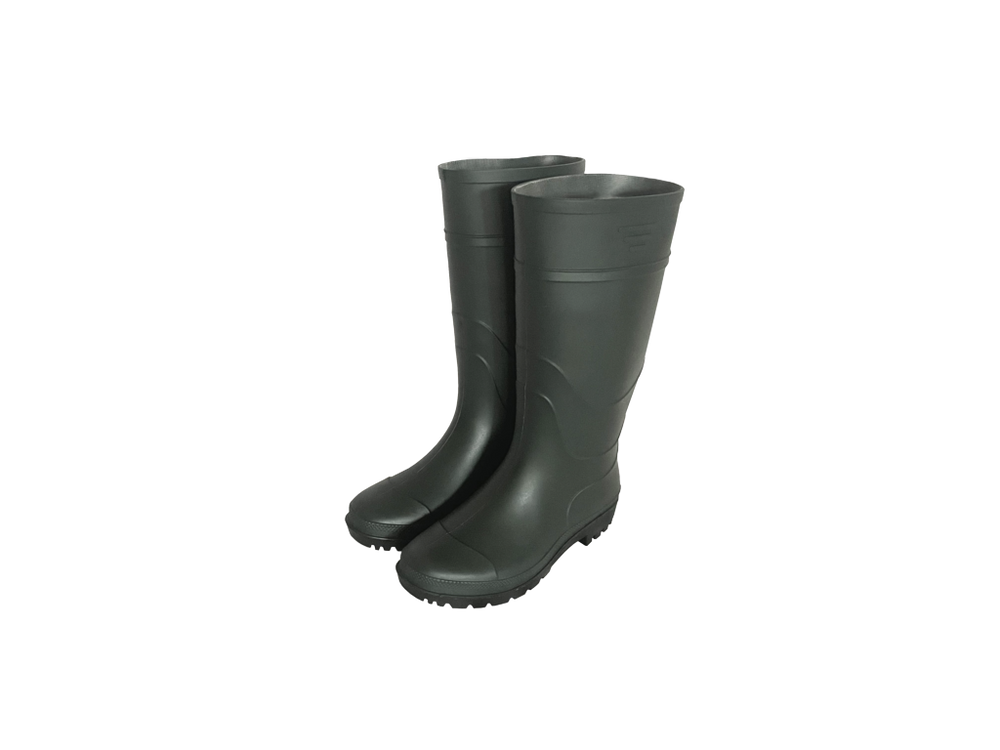 Full Length Green Recycled Wellington Boot