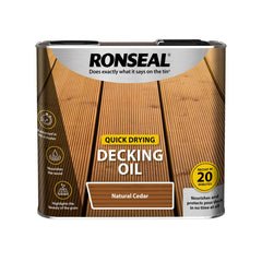 Quick Drying Decking Oil 2.5L