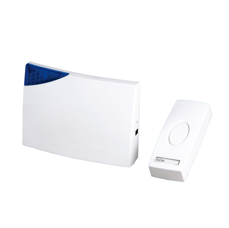 Battery Operated Wirefree Door Bell & 1 Chime