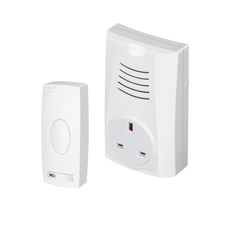 Plug Through Wireless Doorbell & Chime