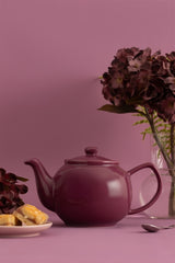 Deep Magenta 6 Cup Teapot