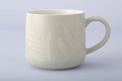 Botanical Olive Leaf Grey Mug