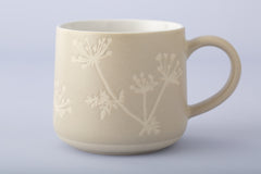 Botanical Gypsophila Stone Mug