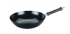 Carbon Steel Wok + Wood Handle