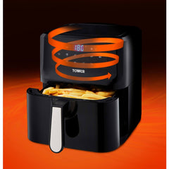 Vortx Black Digital Air Fryer