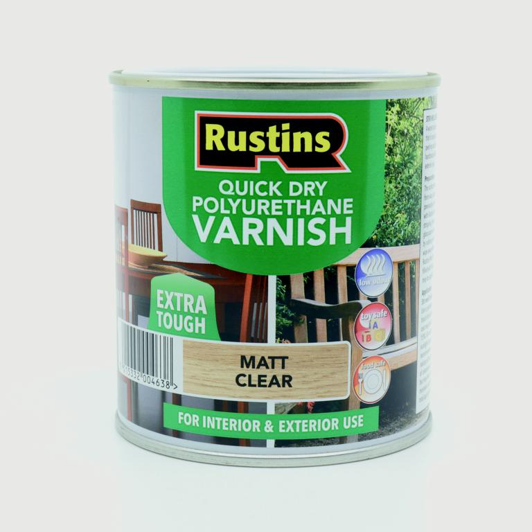 Quick Dry Polyurethane Varnish Matt Clear