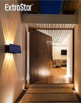 LED Solar Up & Down Wall Lamp