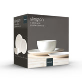 Islington Coupe White Dinner Set