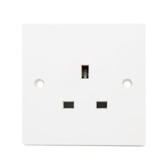 1 Gang Unswitched Socket