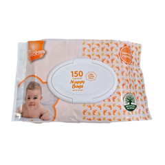 Nappy Bags Clip Close Lid