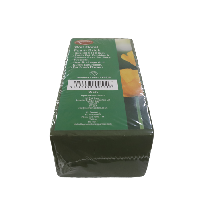 Wet Floral Foam Brick