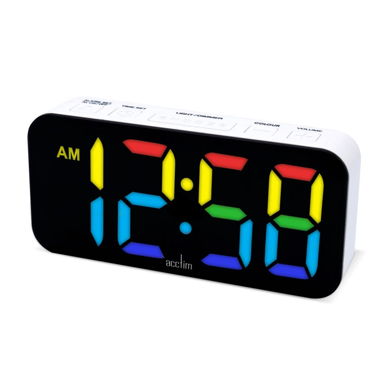 Jaxon LED Colour Change alarm in White