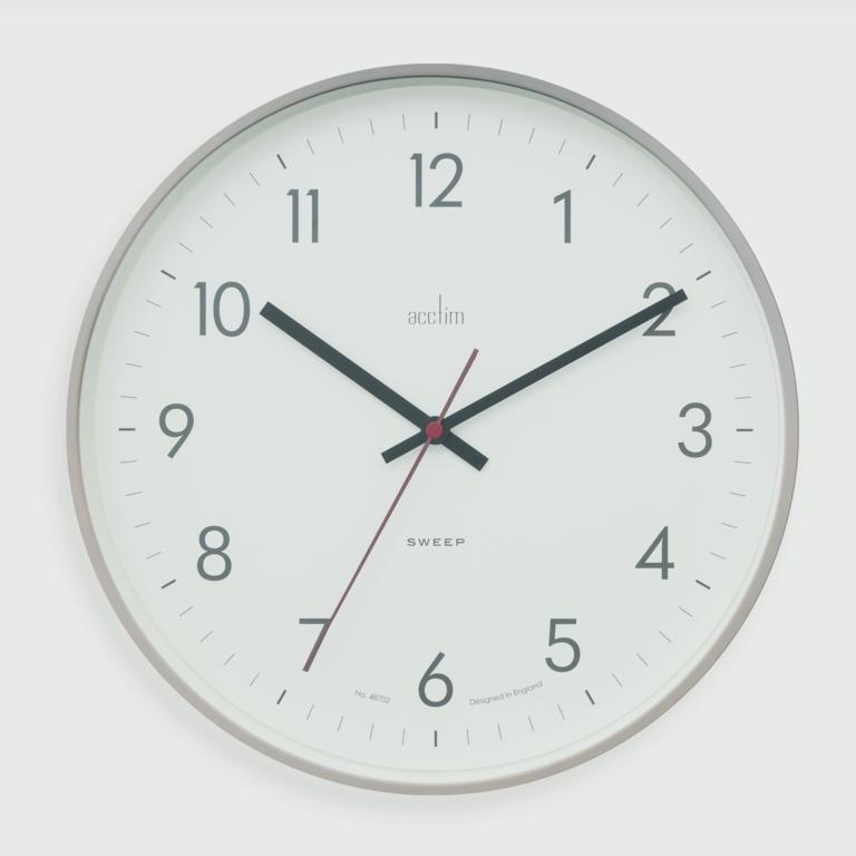 Aster Sweep Wall Clock