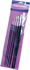 Black Handle Artist Brush Set
