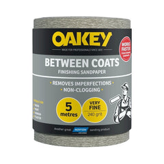 Oakey Between Coats Rolls - 5m x 115mm