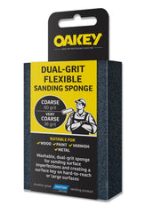 Dual-Grit Flexible Sanding Sponge - 90 x 65 x 25mm