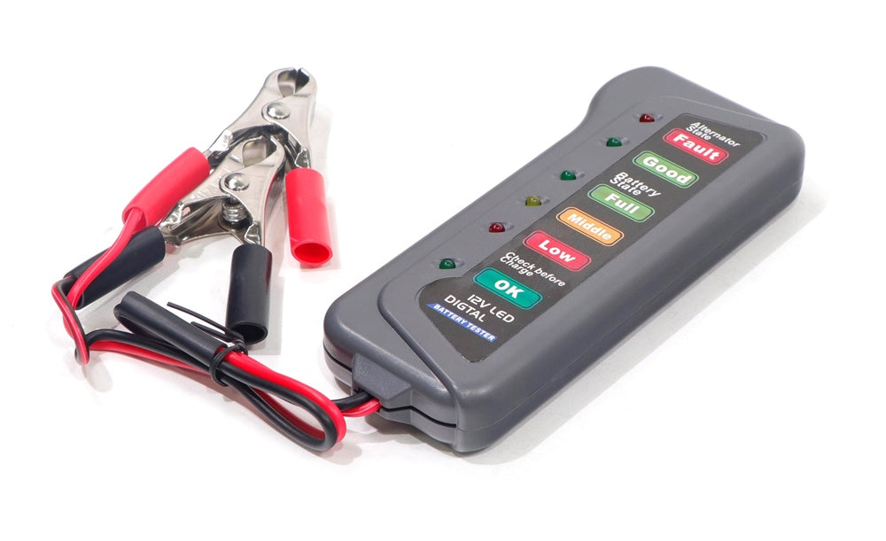 Battery & Alternator LED Tester