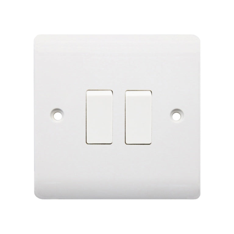2 Gang 2 Way Light Switch