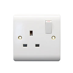 1 Gang Switched Socket Double Pole