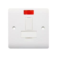 1 Gang Switched Fused Spur With Neon