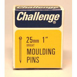 Moulding Pins (Veneer Pins) - Bright Steel (Box Pack)