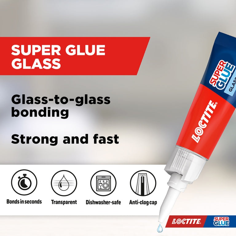 Super Glue Glass