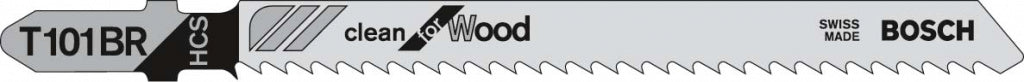 Clean For Wood Straight Jigsaw Blade