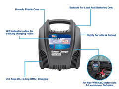 Battery Charger - Plastic Cased