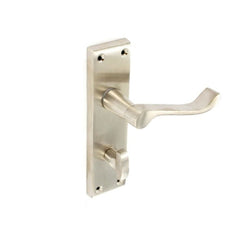 Brushed Nickel Scroll Bath Handles (1 Pair)