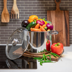 Stainless Steel Collection Deep Stock Pot