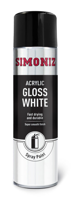 Spray Paint - Gloss White (Aerosol)