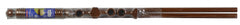 Walnut Effect Wooden Curtain Pole