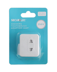 Fused Shaver & Toothbrush Adaptor 1 Amp