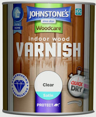 Indoor Wood Varnish - Clear Satin