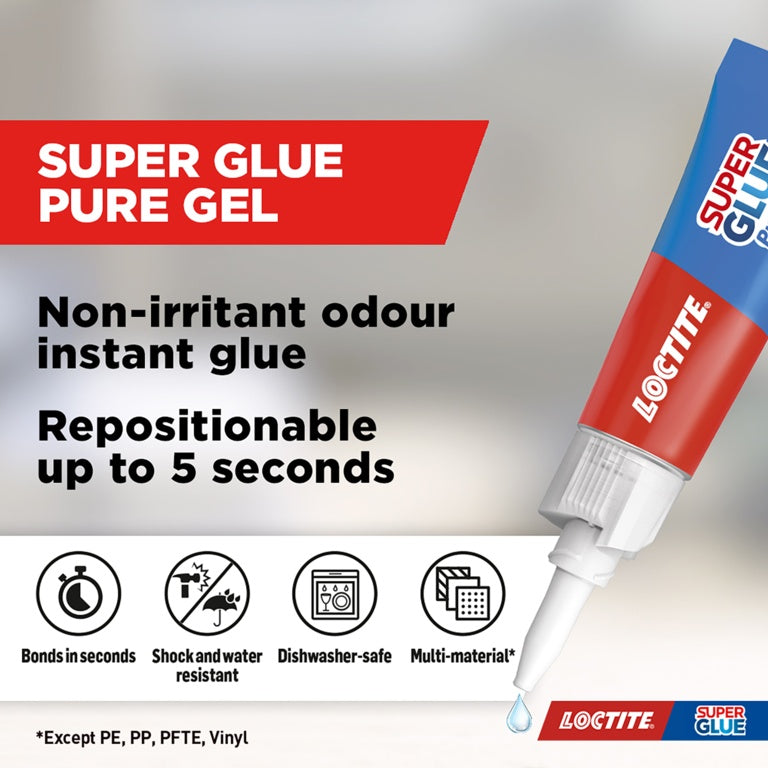 Super Glue Repositionable Gel