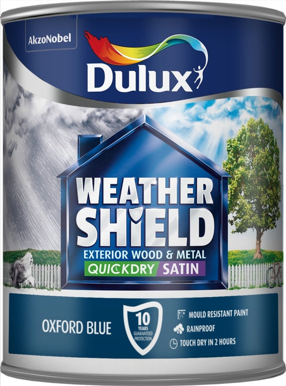 Weathershield Quick Dry Exterior Satin 750ml