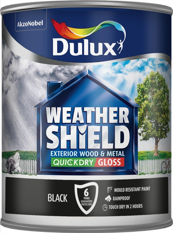 Weathershield Exterior Quick Dry Gloss 750ml