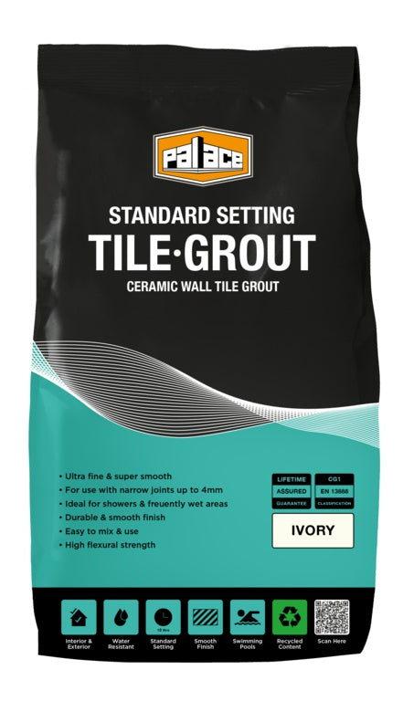 Ivory Wall Tile Grout