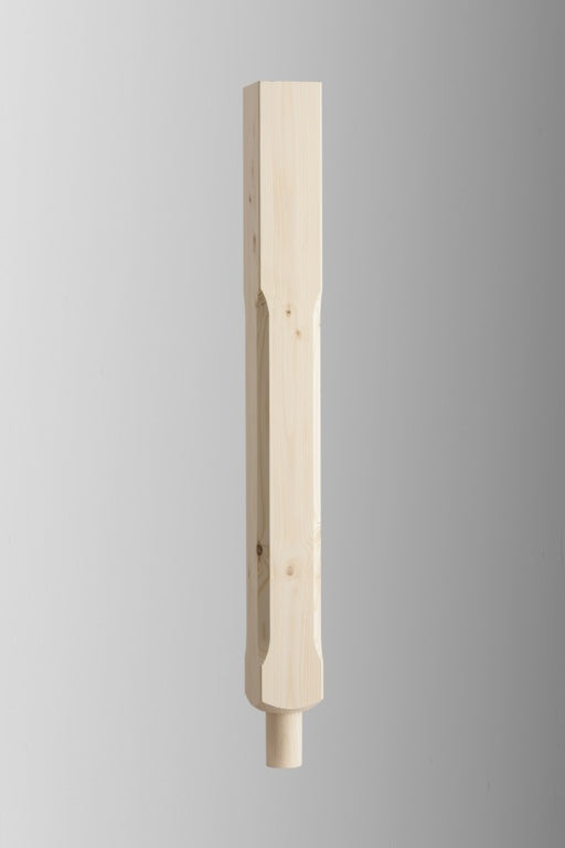 Spigot Newel Pine