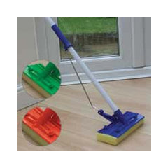 Flat Sponge Mop And Handle