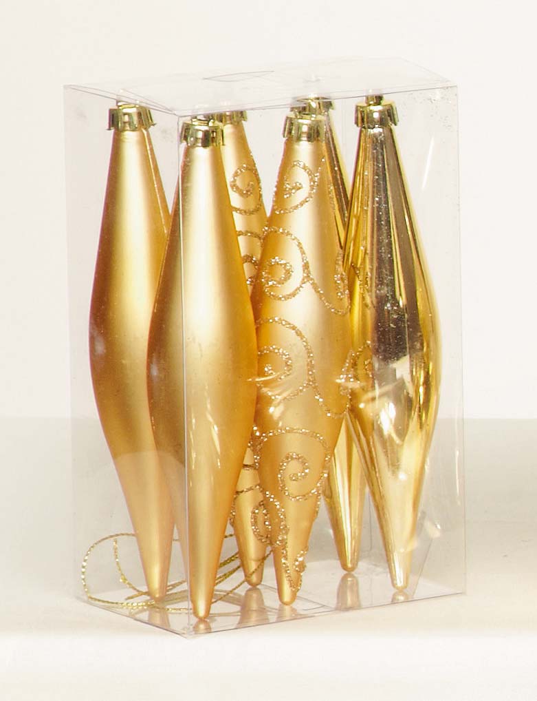 130mm Multi Finish Drops Pack 6