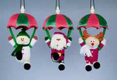 Battery Operated Musical Kicking Leg Parachuter