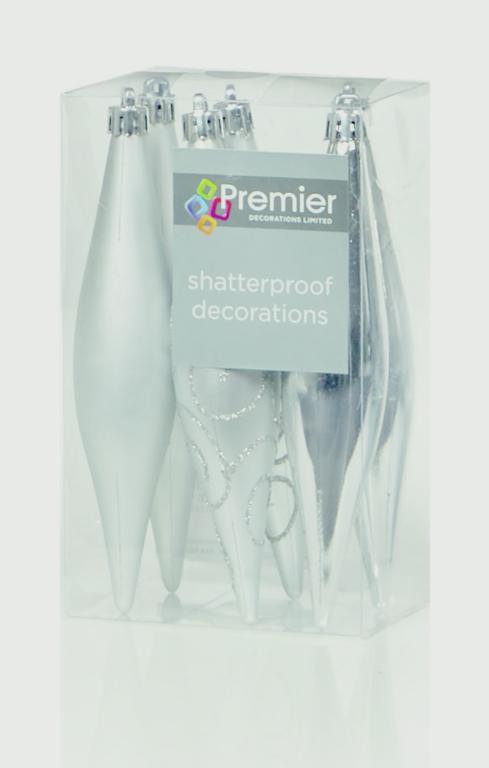 130mm Multi Finish Drops Pack 6