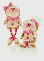 Bead Leg Gingerbread Shelf Sitter