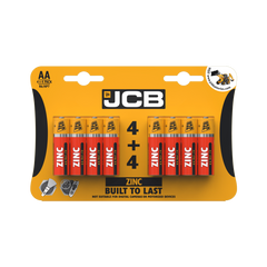 Zinc Batteries 4 Plus 4