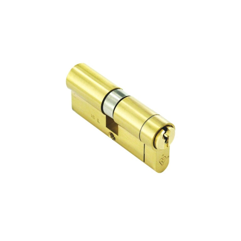 BS 1* Star Euro Double Cylinder Brass
