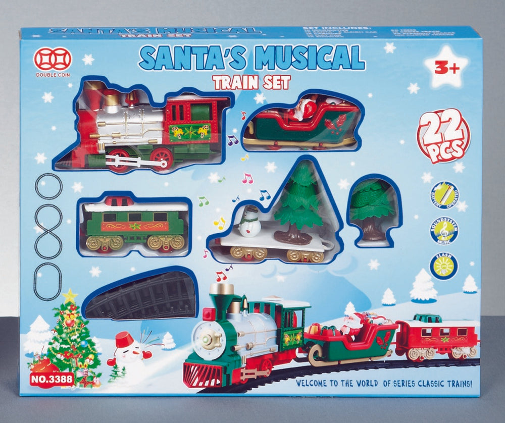 Christmas Train Set With Music - Jingle Bells